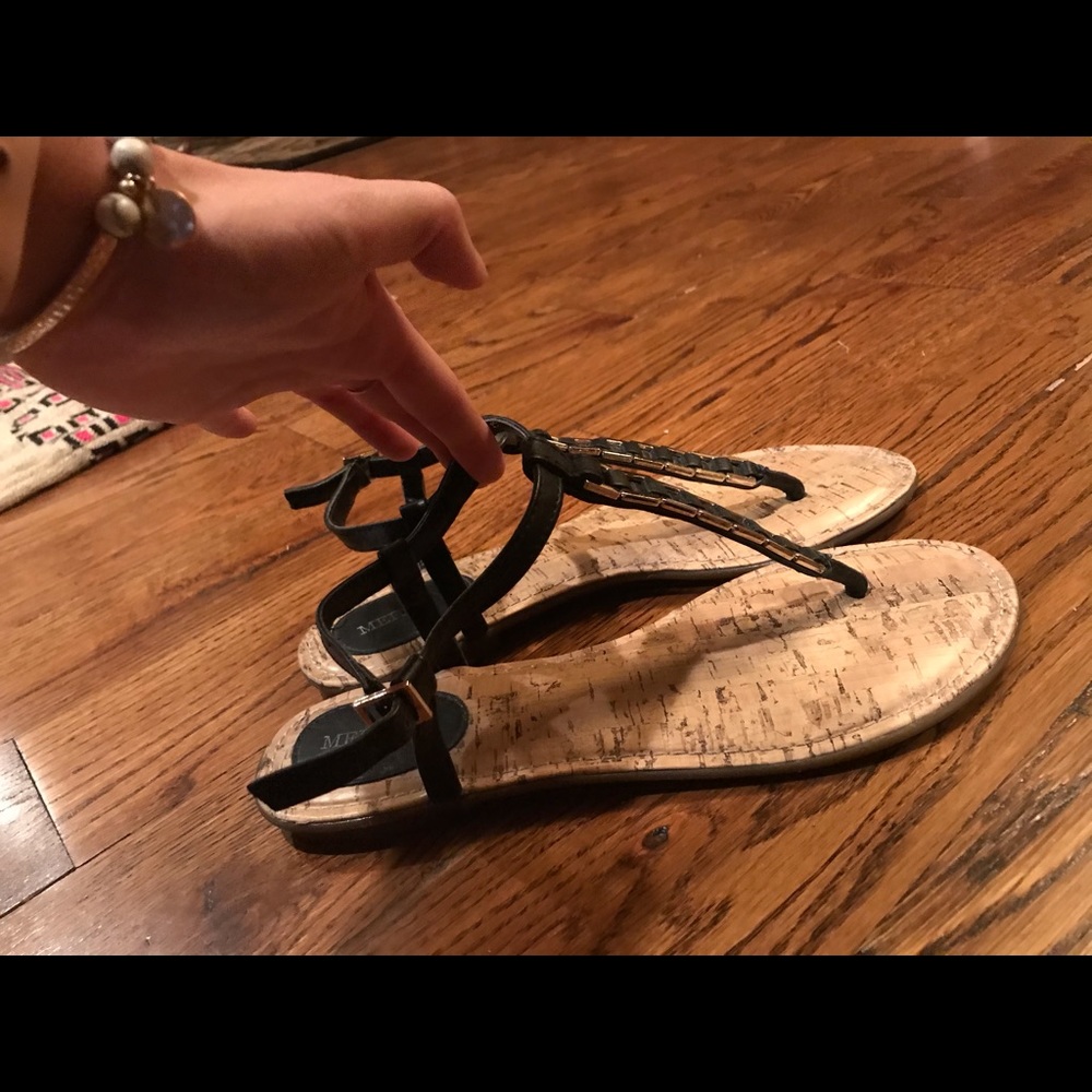 Black Flats size 8